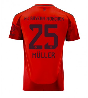 Bayern Munich Thomas Muller #25 Primera Equipación 2024-25 Manga Corta